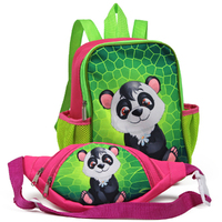 Комплект детский рюкзак + бананка "Панда"